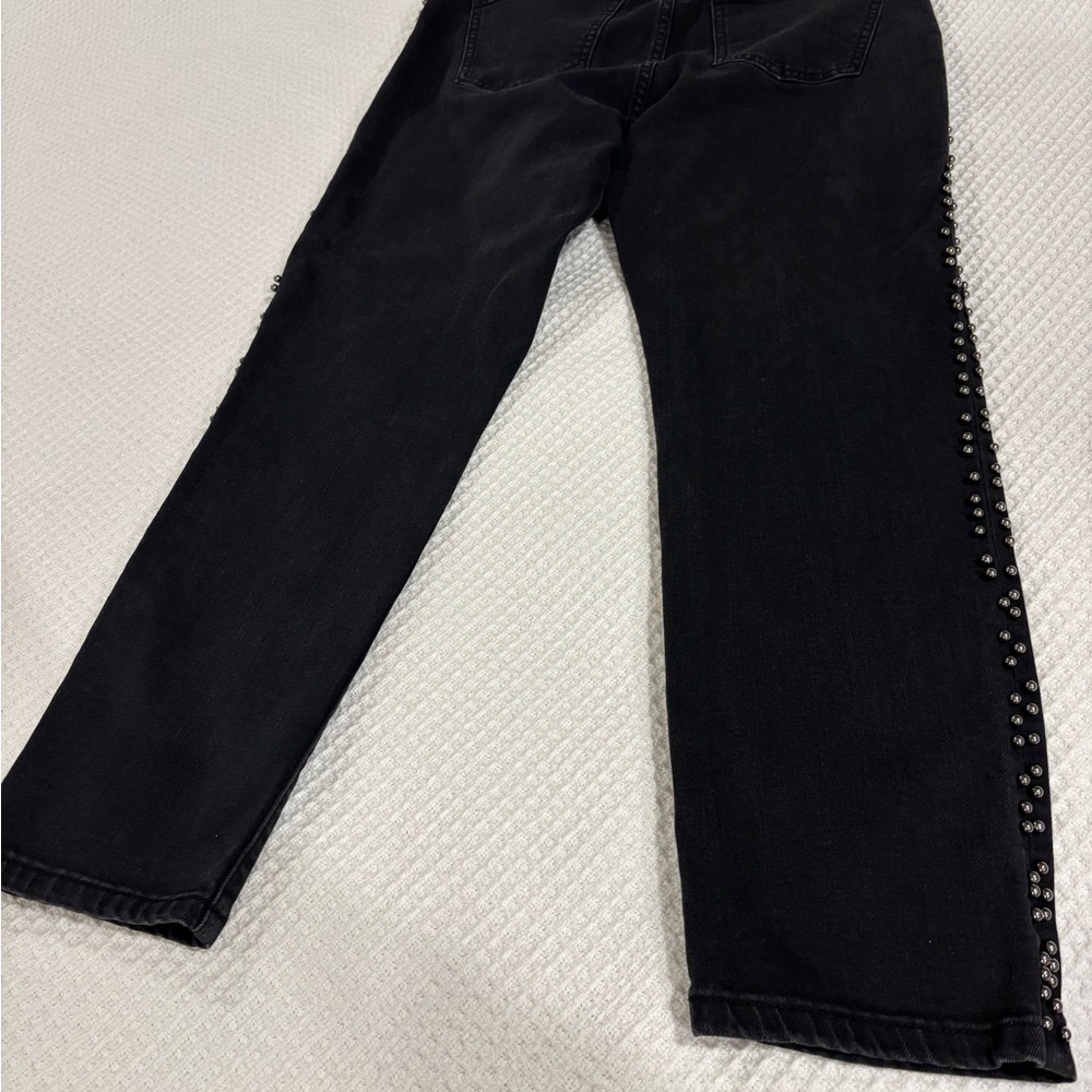 Pistola size 29 Black Studded Skinny Ankle Jeans - Picture 9 of 16